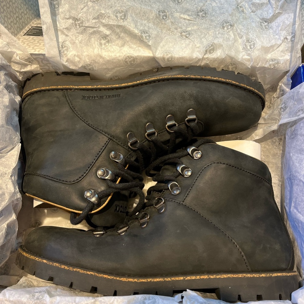 Birkenstock Jackson Nubuck Boots - Black